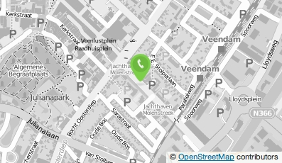 Bekijk kaart van Tam's haarsalon in Veendam