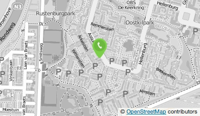 Bekijk kaart van orgwellbe in Dordrecht