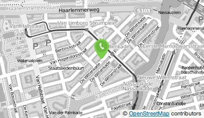 Bekijk kaart van Green Deluxe in Amsterdam