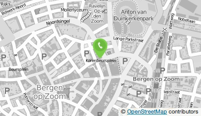 Bekijk kaart van Minimarkt Moussadi in Bergen op Zoom