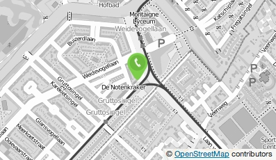 Bekijk kaart van Metsel & Onderhoudsbedrijf Wehrmann Junior in Den Haag