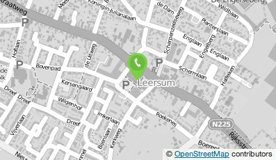Bekijk kaart van Zuivelhoeve Leersum in Leersum