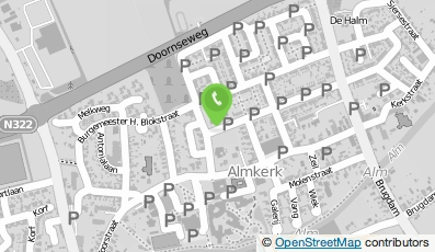 Bekijk kaart van HOPPAS Almkerk d'Uylenborch in Almkerk