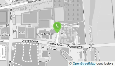 Bekijk kaart van OMO Scholengroep De Langstraat De Overlaat in Waalwijk