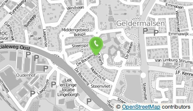 Bekijk kaart van Rietbergen Salaris Adviesbureau V.O.F. in Geldermalsen