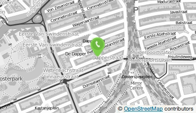 Bekijk kaart van Groente en fruit De Dapper in Amsterdam