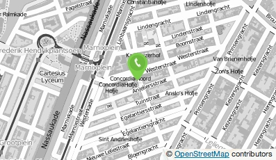Bekijk kaart van Tino flex in Amsterdam
