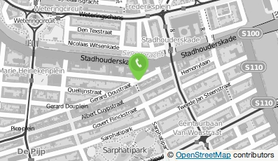 Bekijk kaart van Mevrouw Hamersma Kookboekwinkel in Amsterdam