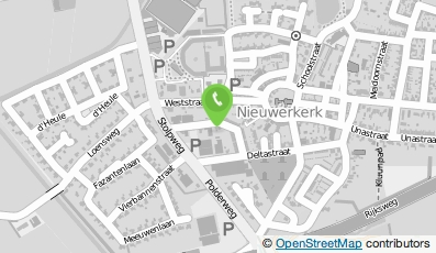 Bekijk kaart van Baruch Geuze Creative Studios in Nieuwerkerk