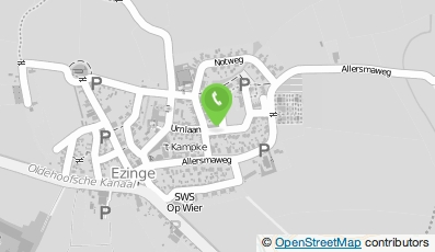 Bekijk kaart van Tiene in Ezinge