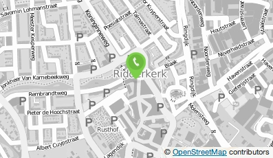 Bekijk kaart van Horeca de Ridder B.V. in Ridderkerk