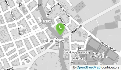 Bekijk kaart van Pizzeria Plaza in Stramproy