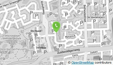 Bekijk kaart van Proefkaas in Hoogeveen