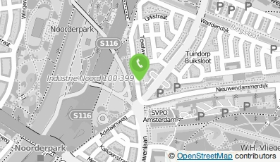 Bekijk kaart van Toon Hoekstra in Amsterdam