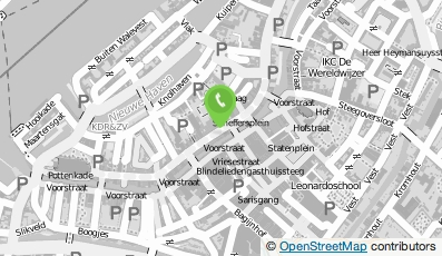 Bekijk kaart van Den Witten Haen in Dordrecht