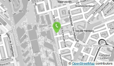 Bekijk kaart van AJ's healthcare in Amsterdam