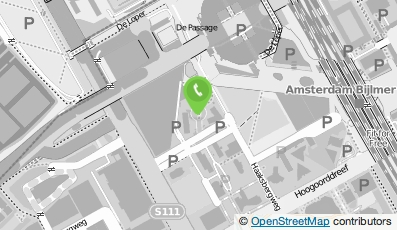 Bekijk kaart van Ballini Caffe e Panini in Amsterdam