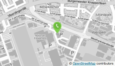 Bekijk kaart van Vandevloeren Projecten B.V. in Schiedam