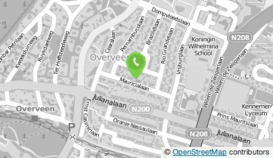 Bekijk kaart van KBS Hospitality in Overveen