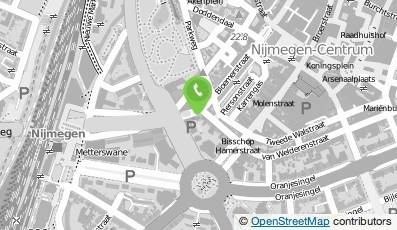 Bekijk kaart van Johnny's Burger Company Nijmegen in Nijmegen