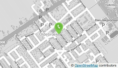 Bekijk kaart van Loodgietersbedrijf P.G. Hak in Oldebroek