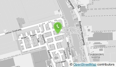 Bekijk kaart van D. Versluis Timmer en Onderhoudsbedrijf in Woubrugge