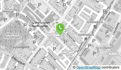 Bekijk kaart van JVDV Security in Veendam