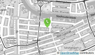 Bekijk kaart van Gigi Cutzz in Amsterdam
