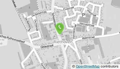 Bekijk kaart van Tandartspraktijk Riethoven in Riethoven