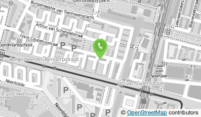 Bekijk kaart van Kralex Loodgietersbedrijf. in Amsterdam