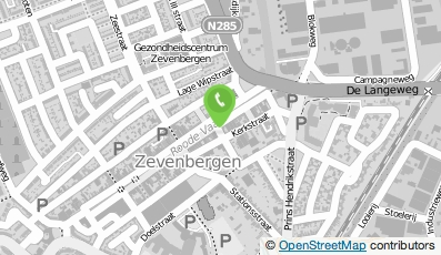 Bekijk kaart van Karpaty Supermarket Zevenbergen B.V. in Zevenbergen