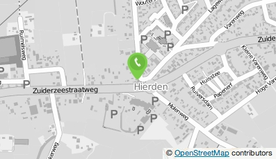 Bekijk kaart van Bie Ons Thuus in Hierden in Hierden