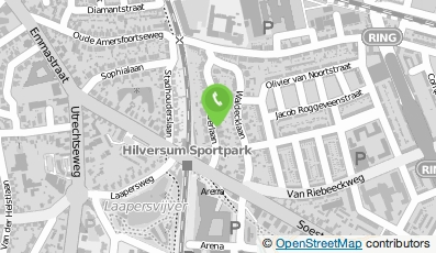 Bekijk kaart van RRW Business in Hilversum
