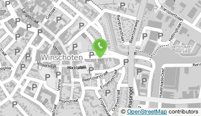 Bekijk kaart van OSTRA Holding B.V. in Winschoten