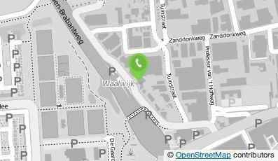 Bekijk kaart van Aces Direct in Waalwijk