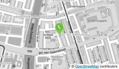 Bekijk kaart van Islamitische Basisschool El Kadisia II in Amsterdam