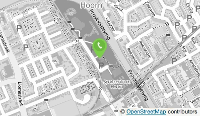 Bekijk kaart van Stadsspeeltuin de Speelhoorn in Hoorn (Noord-Holland)