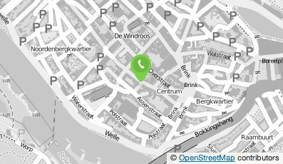 Bekijk kaart van Blauwehand1652 in Deventer