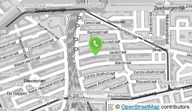 Bekijk kaart van Patisserie Rozana in Amsterdam