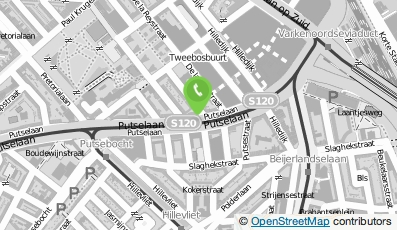 Bekijk kaart van Thuiszorg 'T Hartje in Rotterdam