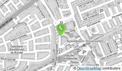 Bekijk kaart van Cafetaria Charly 't Fort in Apeldoorn