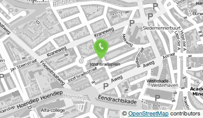 Bekijk kaart van @Queen's services in Groningen