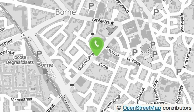 Bekijk kaart van Het Boorns Café in Borne