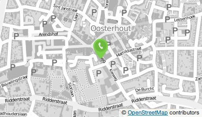 Bekijk kaart van Uw slager Lars in Oosterhout (Noord-Brabant)