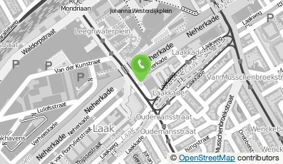 Bekijk kaart van Van Schoonhoven Reclamestudio in Den Haag