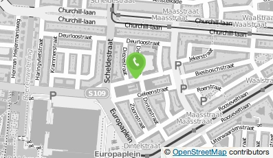 Bekijk kaart van Taxi Jashon in Amsterdam