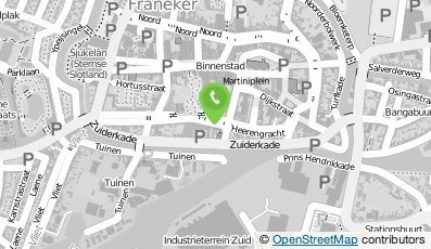Bekijk kaart van allewachttijden.nl in Franeker