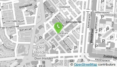 Bekijk kaart van Den Helder De Hapjeshoek in Den Helder