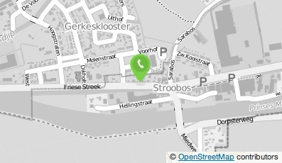 Bekijk kaart van Café de Alde Smidse in Stroobos