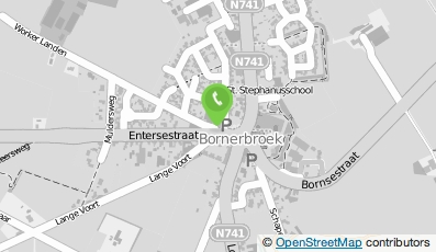 Bekijk kaart van de haere Bornerbroek in BornerBroek